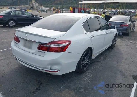 2017 Honda Accord Sport z USA, uszkodzony, nr VIN 1HGCR2F64HA169374